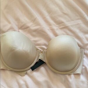 Victoria Secret Tan Strapless Bra